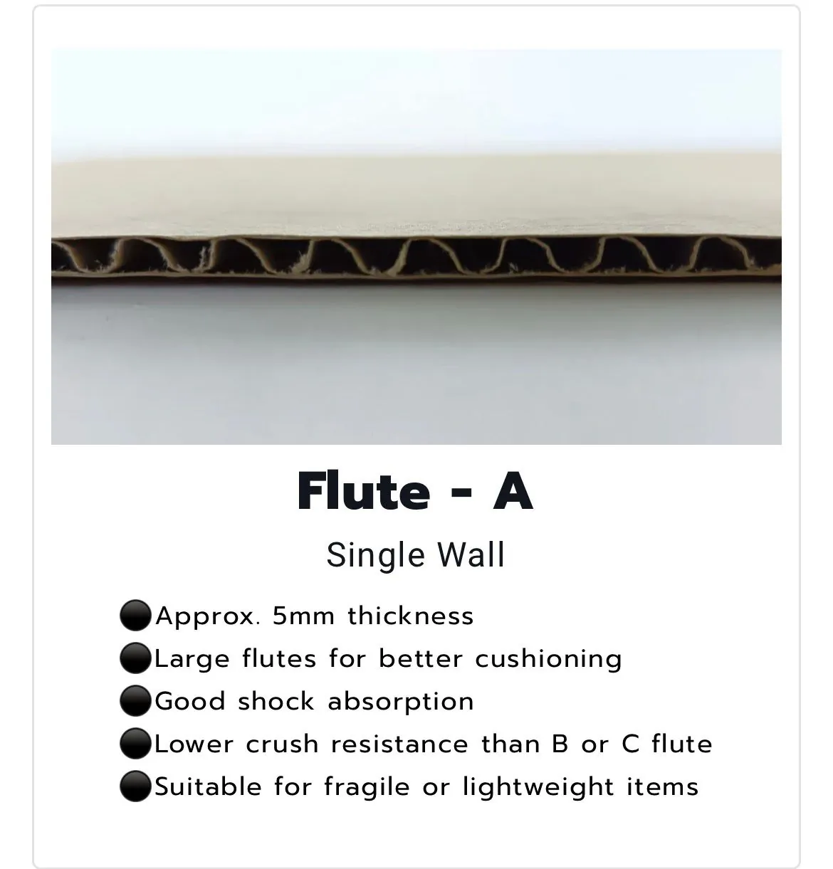 Flute A cross-section