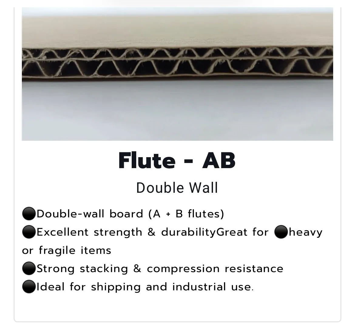 Flute AB cross-section